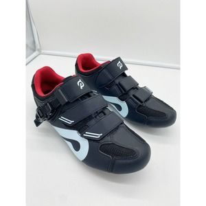 Men's Black and Red Athletic Shoes